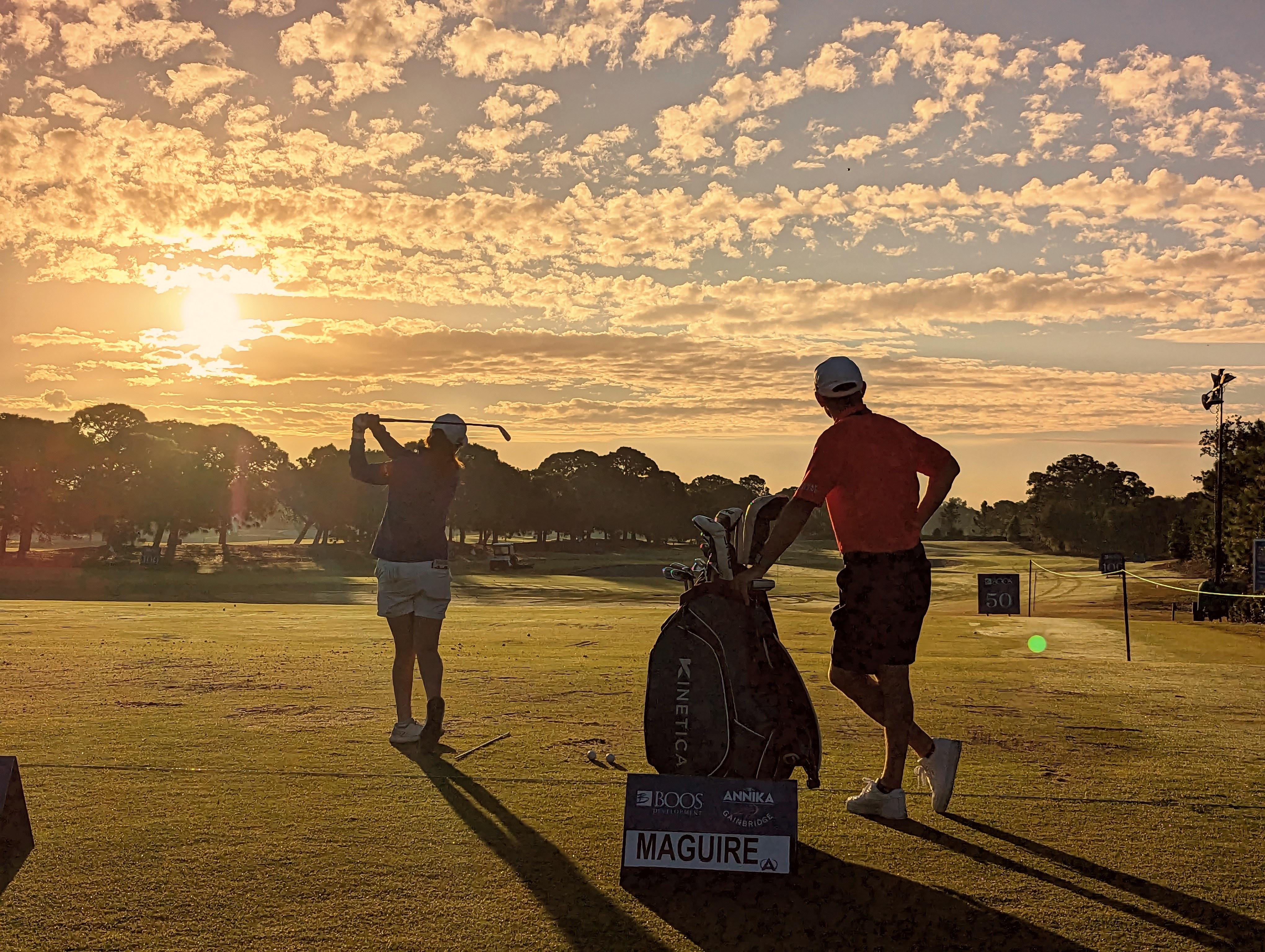 How Annika Sorenstam influenced Alexa Pano's pre-shot routine How Annika Sorenstam influenced Alexa Pano's pre-shot routine