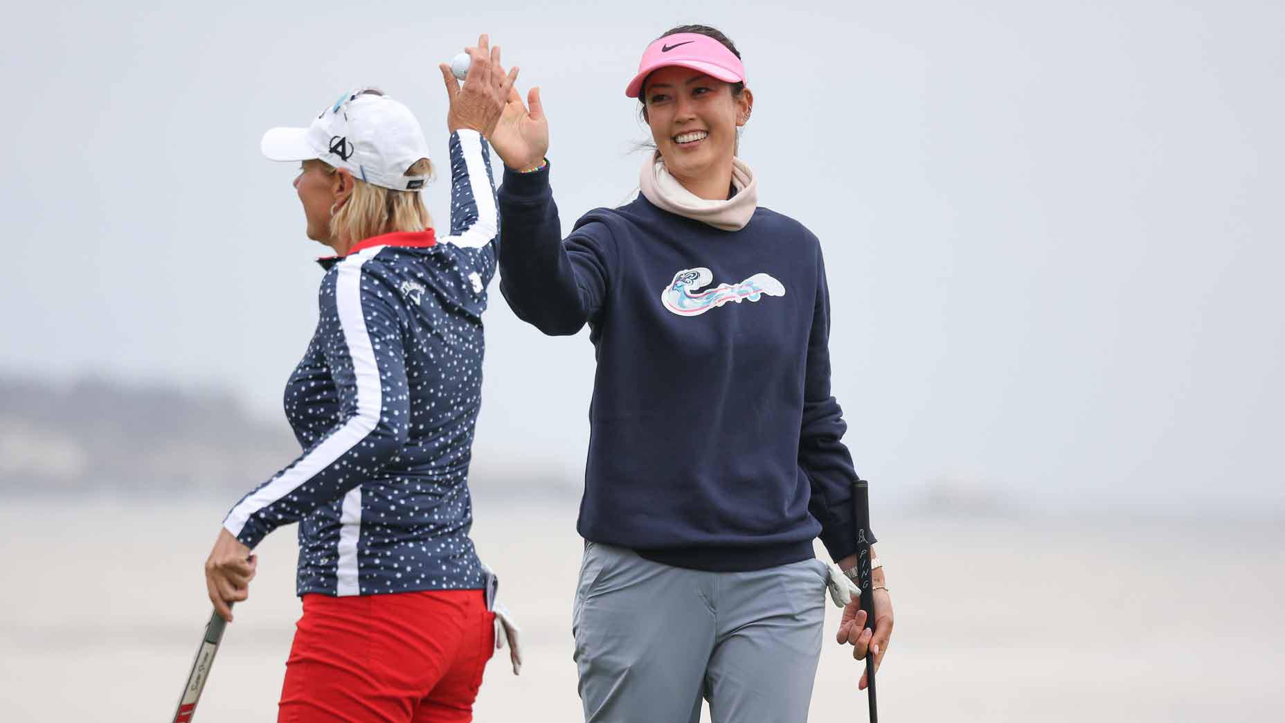 Michelle Wie West's superstar week, a pro's wild Liberty National flyover | Rogers Report - Pro Tips from the Champ: Wie West Shares Her Winning Putting Strategy