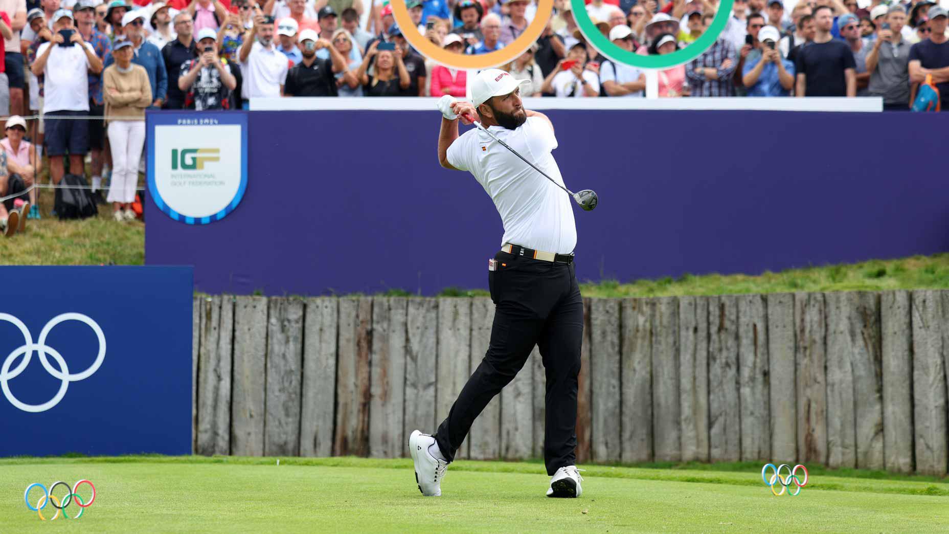 If I send you this it means I’m shooting my shot 😝 #ParisOlympics #RyanCrouser #Olympics #Shorts Golf
