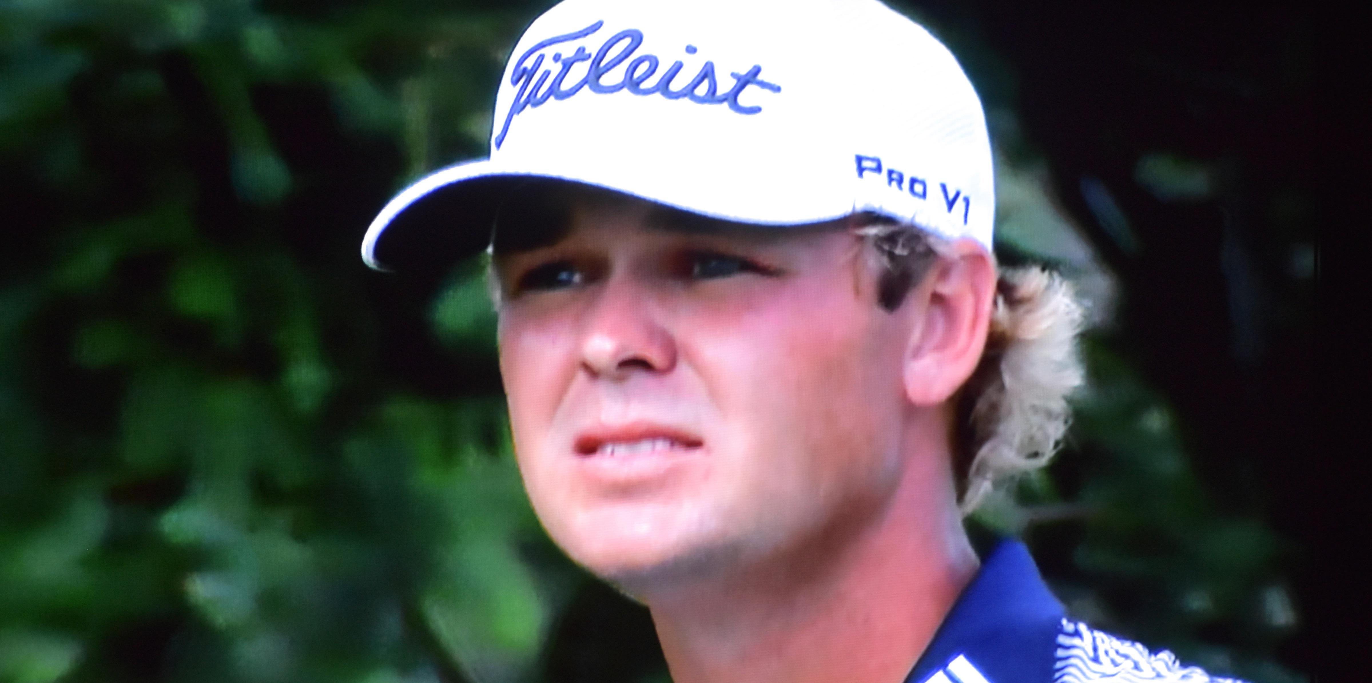 Kizzire hugs a tree, then takes lead at Procore Kizzires Embrace of Nature Fuels Procore Triumph