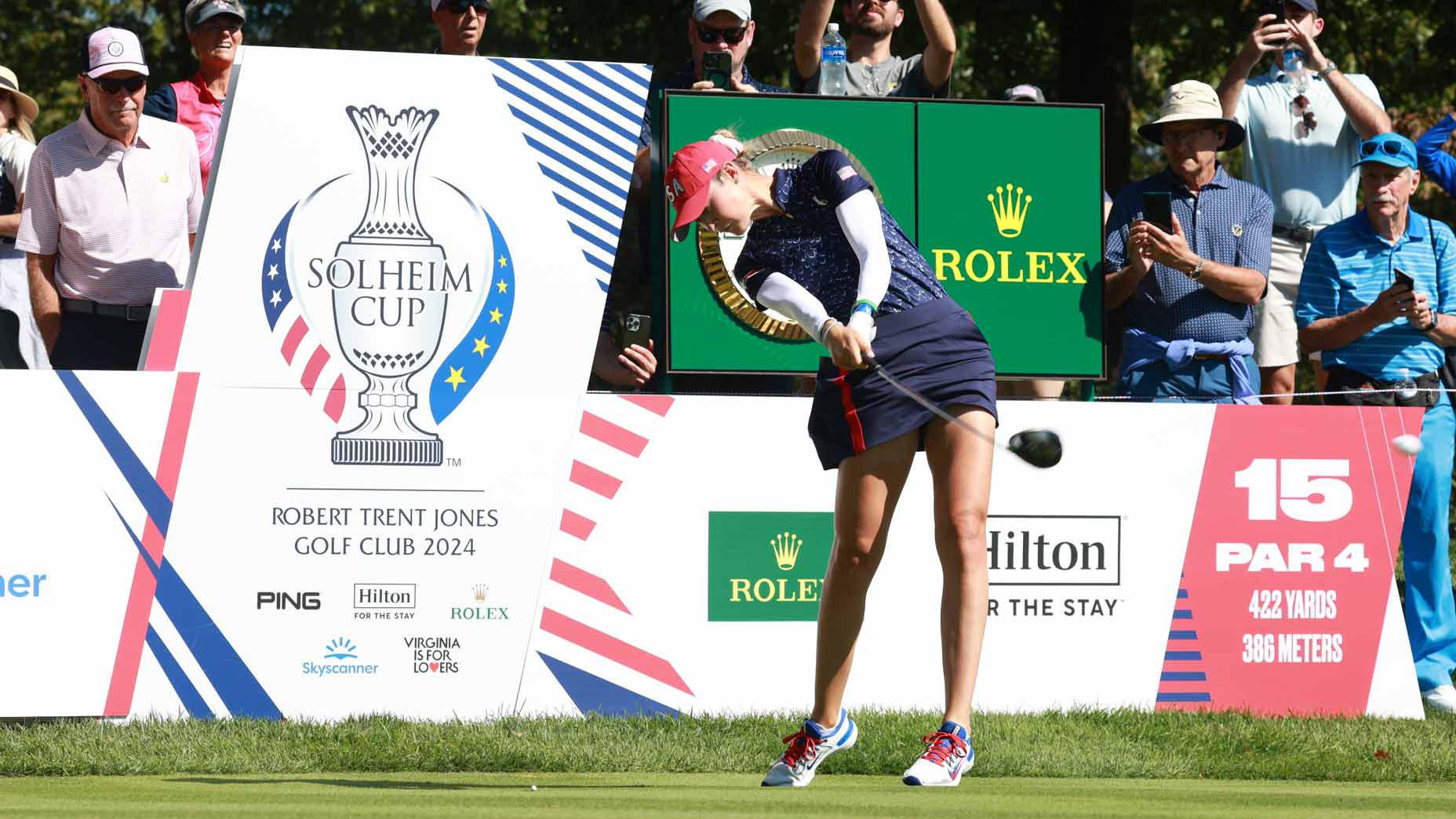 Role players give U.S. 10-6 lead in Solheim Cup Role players give U.S. 10-6 lead in Solheim Cup