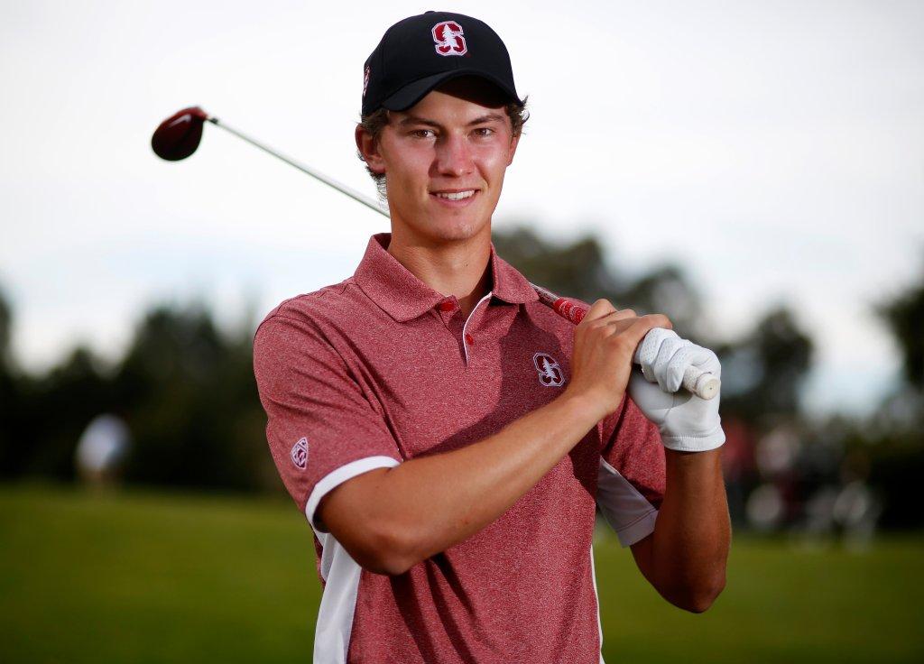 **"Maverick McNealy Clinches First PGA Tour Victory with Dramatic Final-Hole Birdie!"** Maverick McNealy celebrating his victory