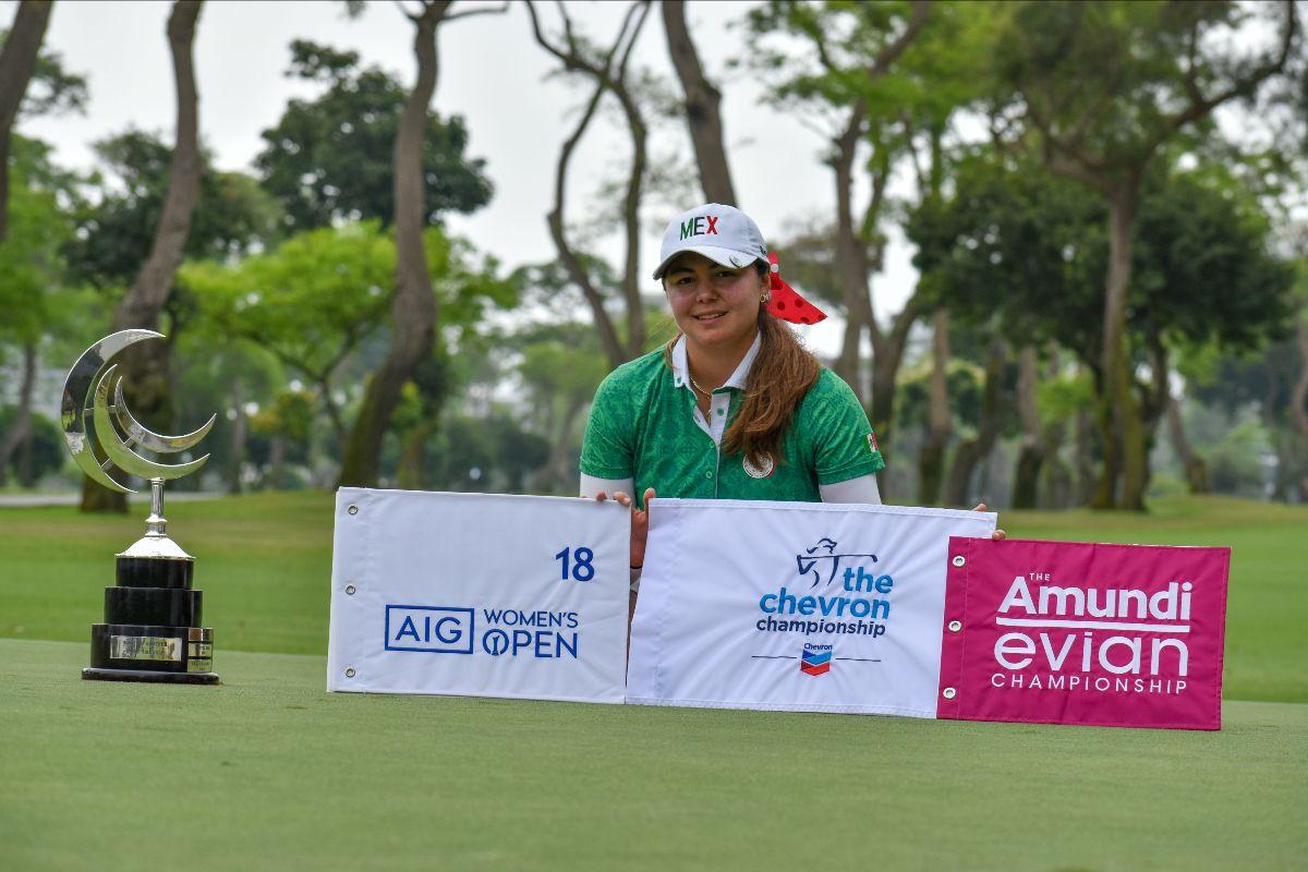 **"Clarisa Temelo Shines Bright: Mexico's Rising Star Claims 2024 Women's Amateur Latin America Title!"** Clarisa Temelo celebrating her victory