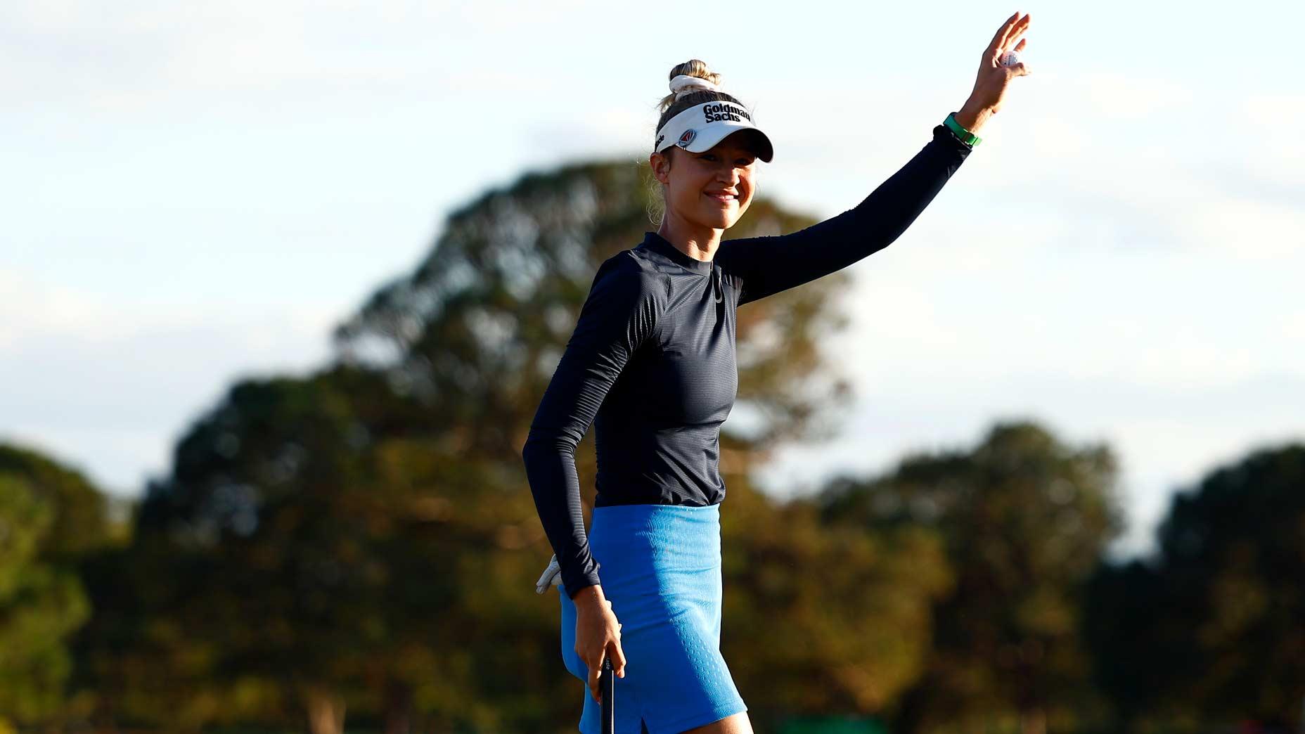 **"Swinging Together: Nelly Korda and Daniel Berger Share Their Golf Journey as a Couple"** Nelly Korda and Daniel Berger: A Unique Golfing Partnership