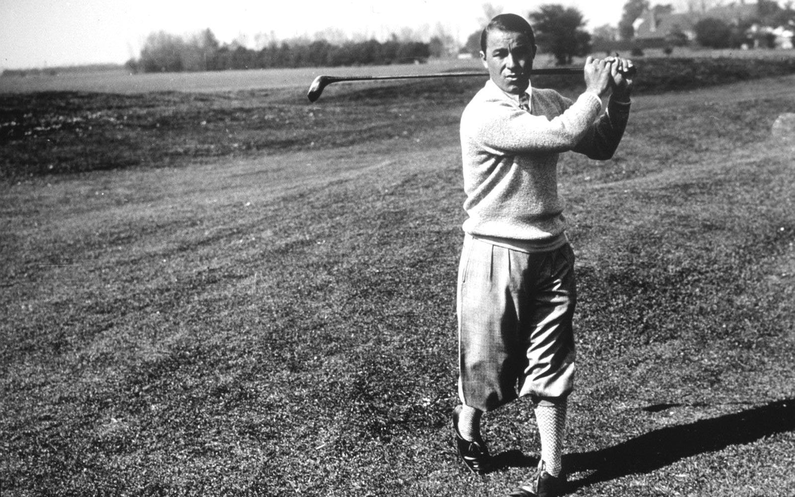 **Unlocking the Secrets of Gene Sarazen's Golf Genius: A Deep Dive into His Academic Foundations** Gene Sarazen