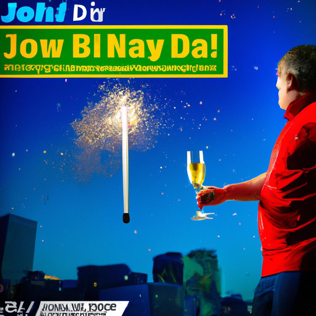 **"John Daly Kicks Off the New Year with a Jaw-Dropping Tee Shot Over a Building!"** John Daly's Tee Shot Celebration