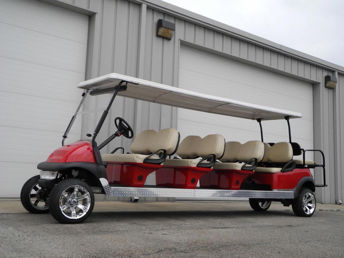 Experience the Elegance: South Korea's Luxurious 'Limousine' Golf Carts Redefine the Fairway! Limousine golf carts