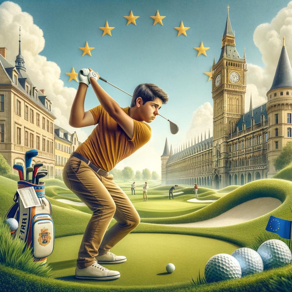 13-year-old golfer shoots 75 at Euro tour event 13-year-old golfer shoots 75 at Euro tour event