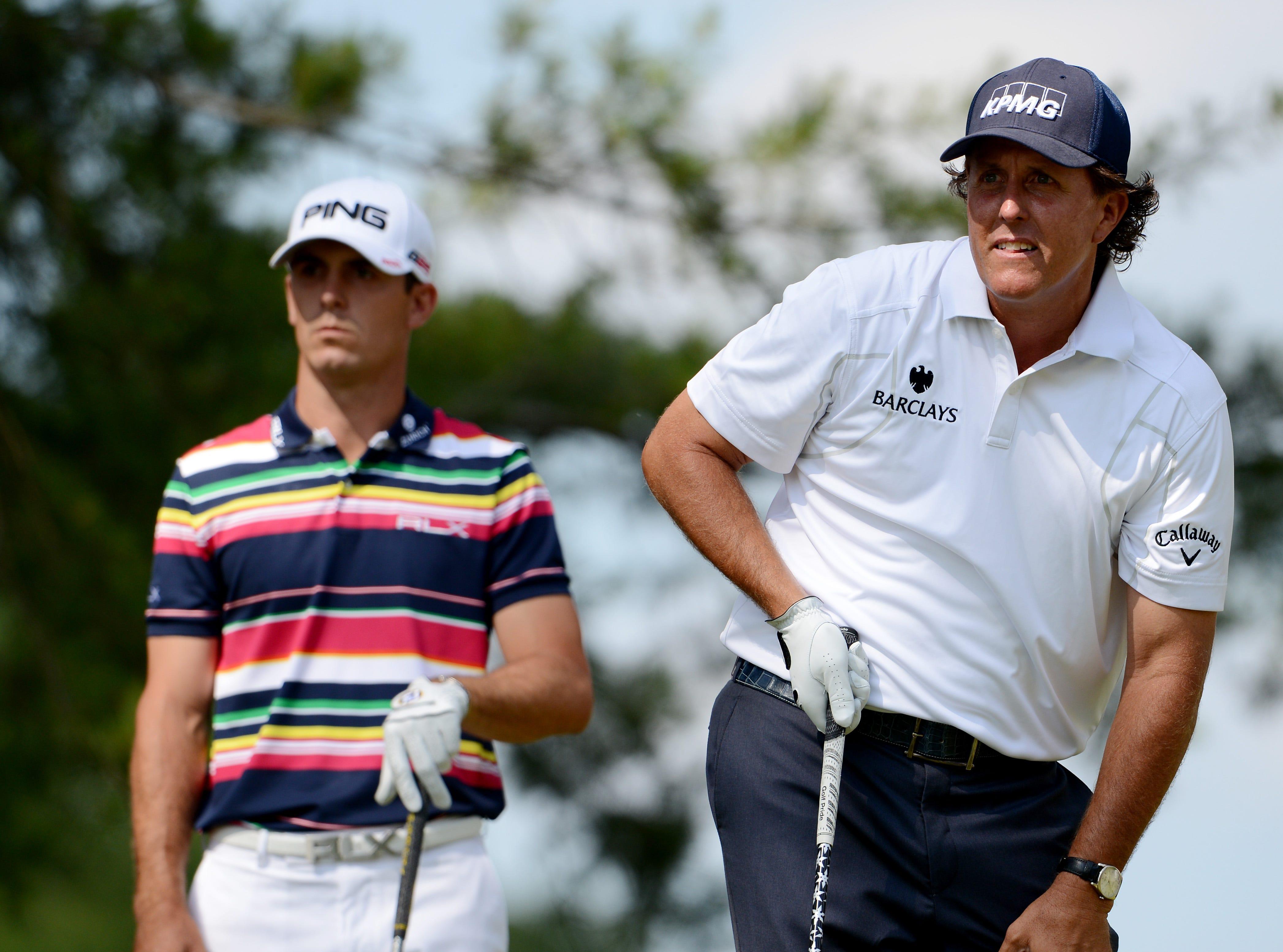 Experience the Excitement: Billy Horschel and His Caddie Prepare for the Arnold Palmer Invitational! Keywords: Billy Horschel