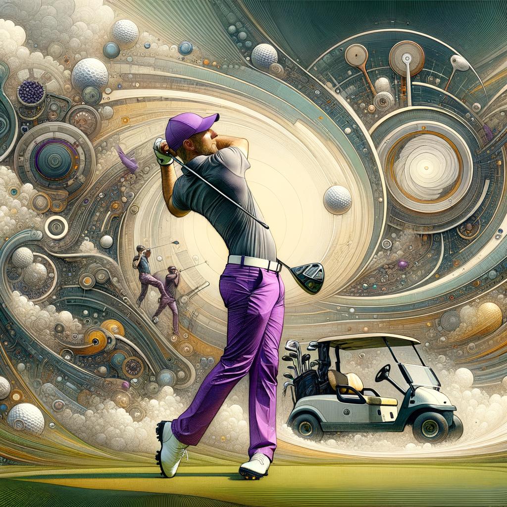 Jon Rahm's Dazzling Purple Pants Steal the Show at the Masters! - Jon Rahm Sets a New Trend with Bold Purple Pants