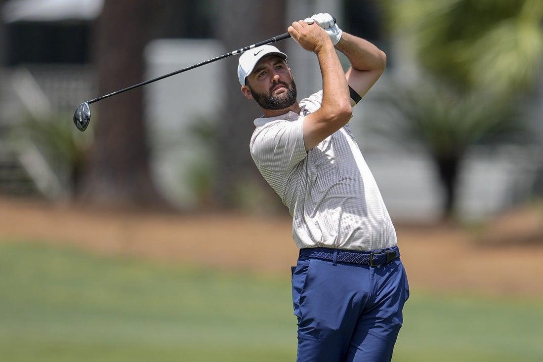 **"Scottie Scheffler Soars with Stunning 61 to Lead the Byron Nelson!"** Here’s a prioritized list of keywords extracted from the article heading for relevant royalty-free images:
1. scottie Scheffler
2. Byron Nelson
3. Golf
4. Stunning 61
5. Golf Mastery
6. Swing Refinement
7. Strategic Improvement
8.Technical Prowess
Feel free to use these keywords to find the most appropriate images for your article heading!