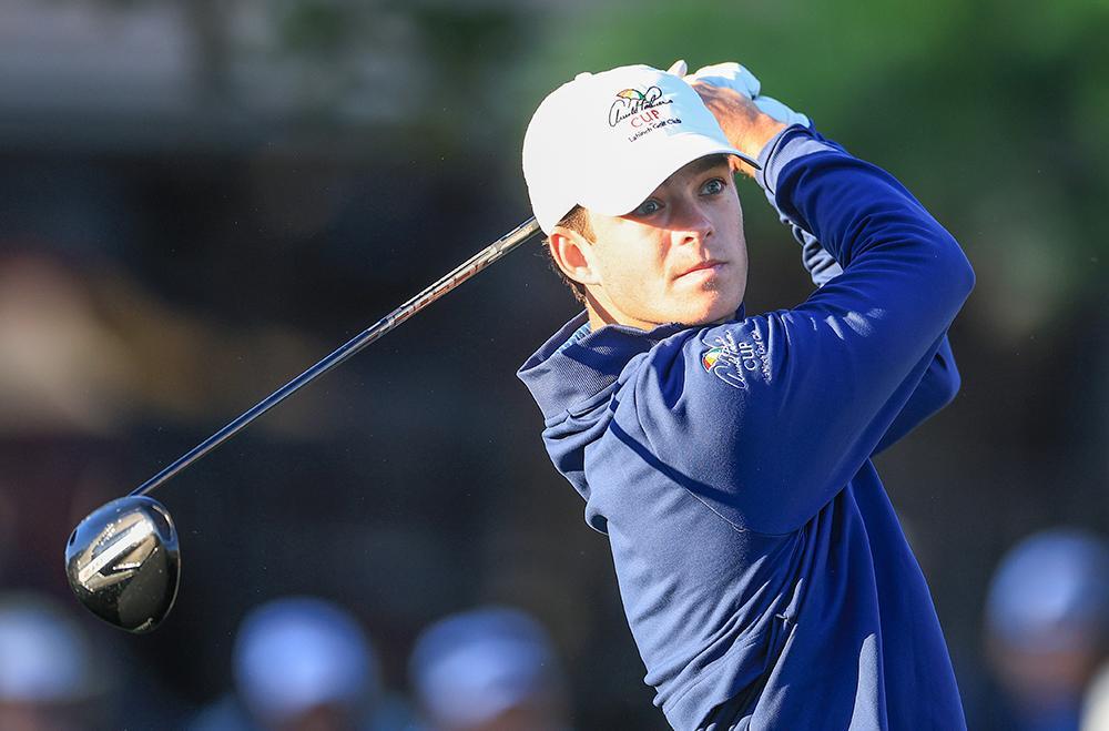 From Heartbreak to Triumph: PGA Tour Rookie Soars to Colonial Lead After Knicks' Loss ### Excerpt for