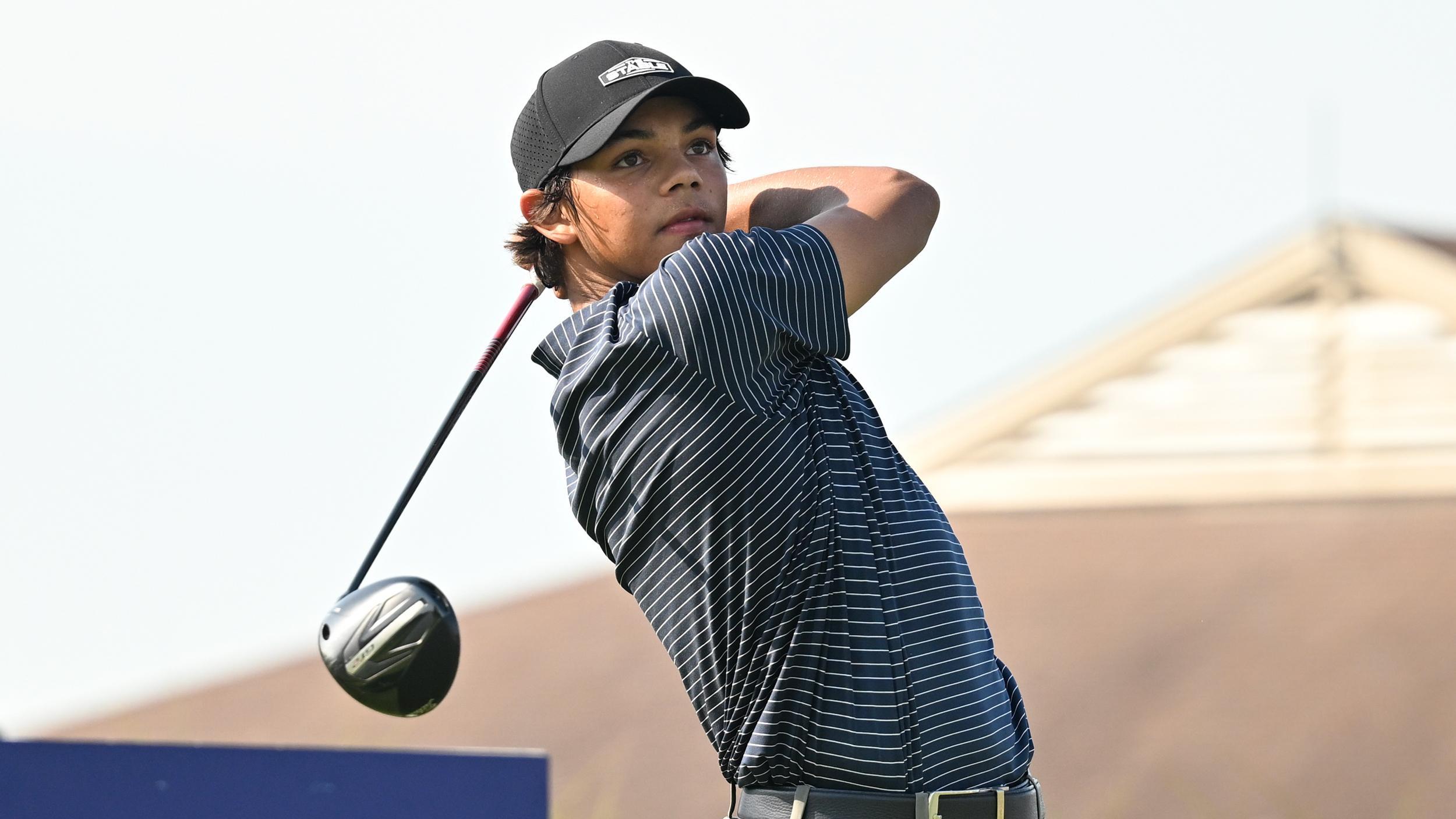 Rising Star Alert: 13-Year-Old Charlie Woods Battles for Victory at Jr. PGA Championship! Charlie Woods