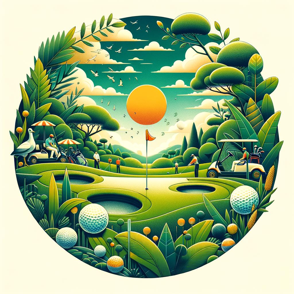 Here's a more engaging rewrite of the article title: "Golf Chaos: Tiger Woods Impersonator Gets a Surprising 'F Off' from Fans! - Behind the Scenes: Unpacking the Controversial Encounter