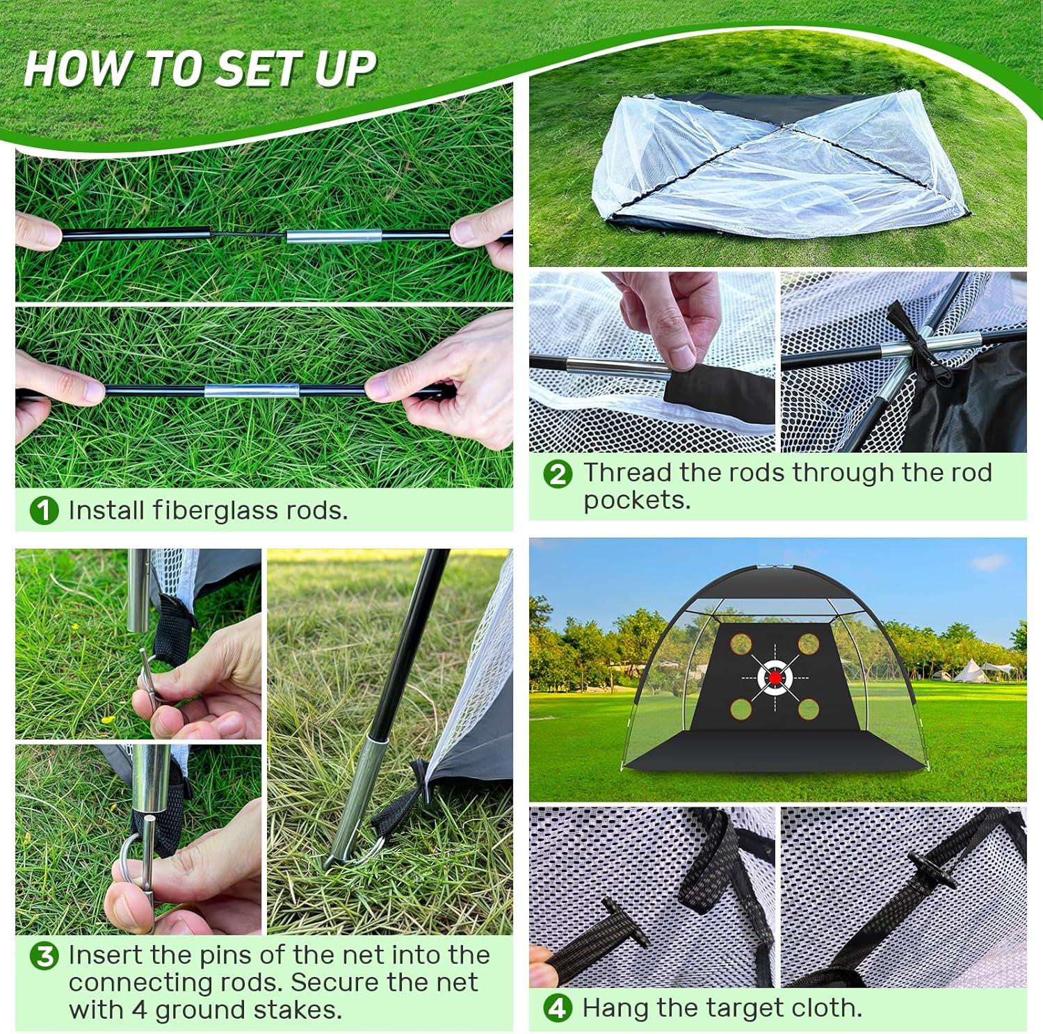 Comprehensive Review of the Zensouds Golf Net for Home Practice Comprehensive Review of the Zensouds Golf Net for Home Practice