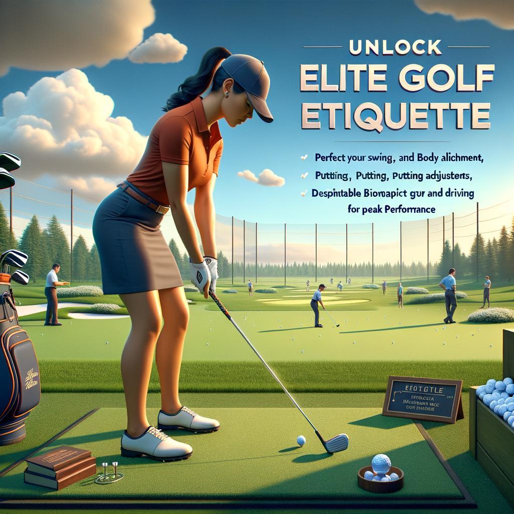 Unlock Elite Golf Etiquette: Perfect Your Swing, Putting, and Driving for Peak Performance Unlock Elite golf Etiquette: Perfect Your Swing, Putting, and Driving for Peak Performance