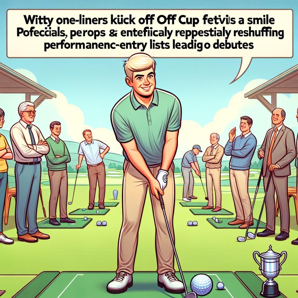 Donald's Witty One-Liners Kick Off Cup Festivities with a Smile Donald's Witty One-Liners Kick Off Cup Festivities with a Smile