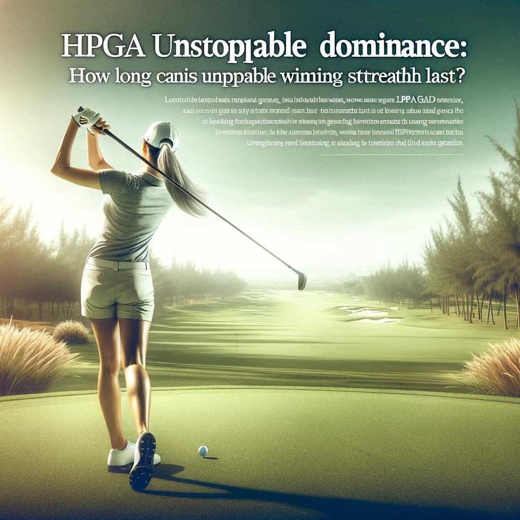 LPGA Dominance: How Long Can This Unstoppable Winning Streak Last? LPGA Dominance: how Long Can This Unstoppable Winning streak Last?