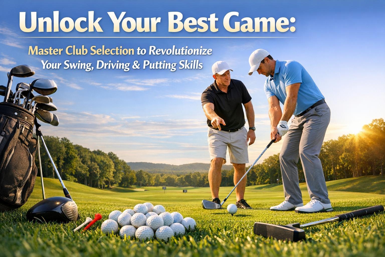 Unlock Your Best Game: Master Club Selection to Revolutionize Your Swing, Driving & Putting Skills Unlock Your Best Game: Master Club Selection to Revolutionize Your swing, Driving & Putting Skills