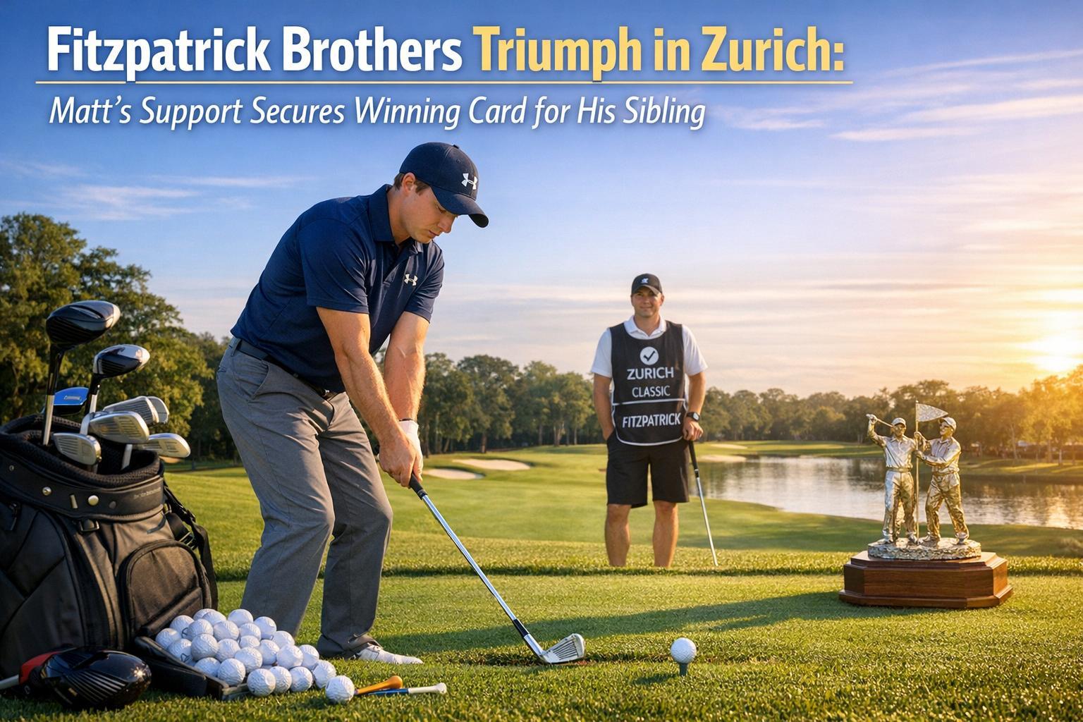 Fitzpatrick Brothers Triumph in Zurich: Matt’s Support Secures Winning Card for His Sibling Fitzpatrick Brothers Triumph in Zurich: Matt’s Support Secures Winning Card for His Sibling