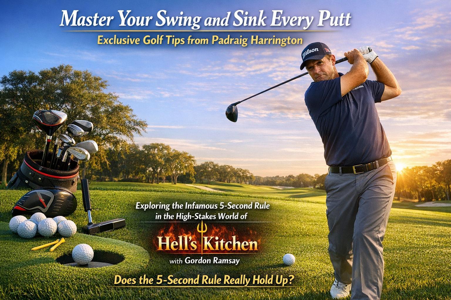 Master Your Swing and Sink Every Putt: Exclusive Golf Tips from Padraig Harrington Master Your Swing and Sink Every Putt: Exclusive Golf Tips from Padraig Harrington