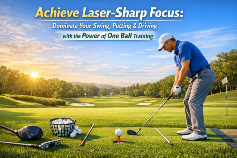 Achieve Laser-Sharp Focus: Dominate Your Swing, Putting & Driving with the Power of One Ball Training