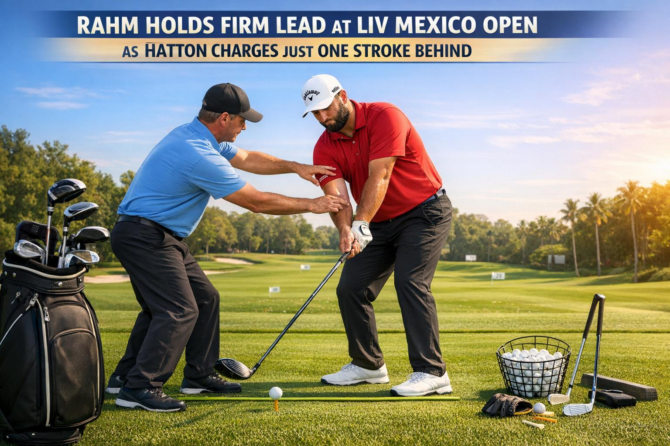 Rahm Holds Firm Lead at LIV Mexico Open as Hatton Charges Just One Stroke Behind Rahm Holds Firm Lead at LIV Mexico Open as Hatton Charges Just One Stroke Behind