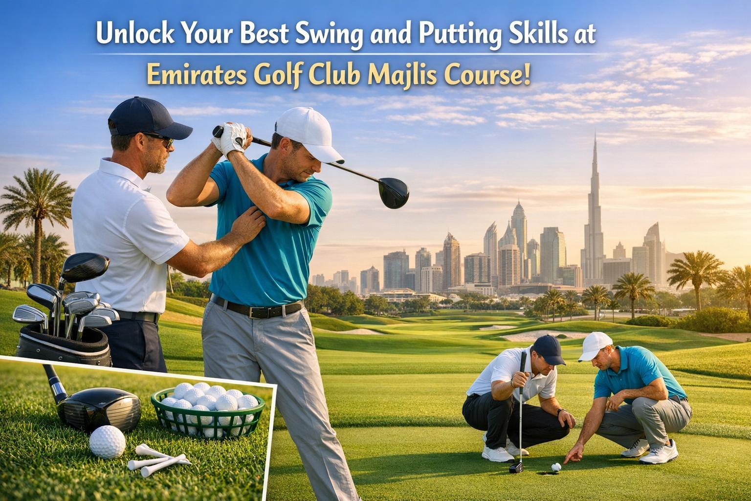 Master Your Golf Swing & Putting Skills at Emirates Golf Club Majlis ...