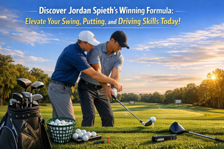 Discover Jordan Spieth’s Winning Formula: Elevate Your Swing, Putting, and Driving Skills Today!