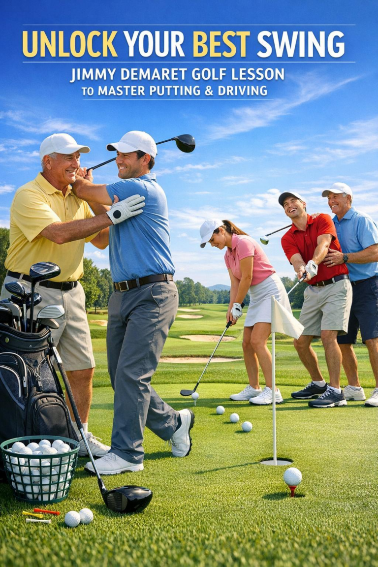 Unlock Your Best Swing: Jimmy Demaret Golf Lesson to Master Putting & Driving