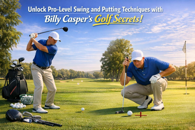 Unlock Pro-Level Swing and Putting Techniques with Billy Casper’s Golf Secrets!