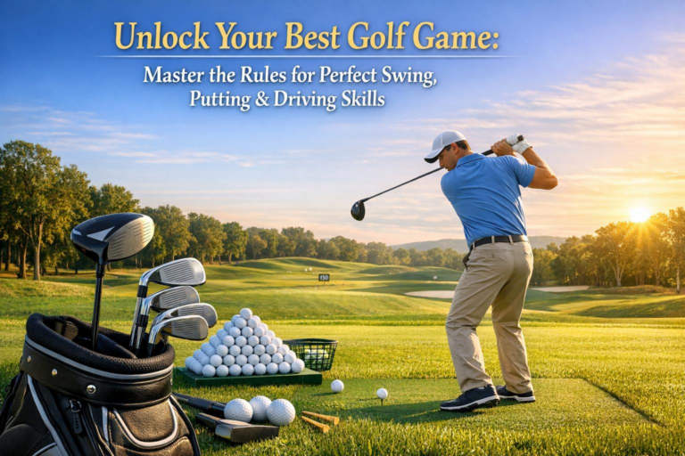 Unlock Your Best Golf Game: Master the Rules for Perfect Swing, Putting & Driving Skills
