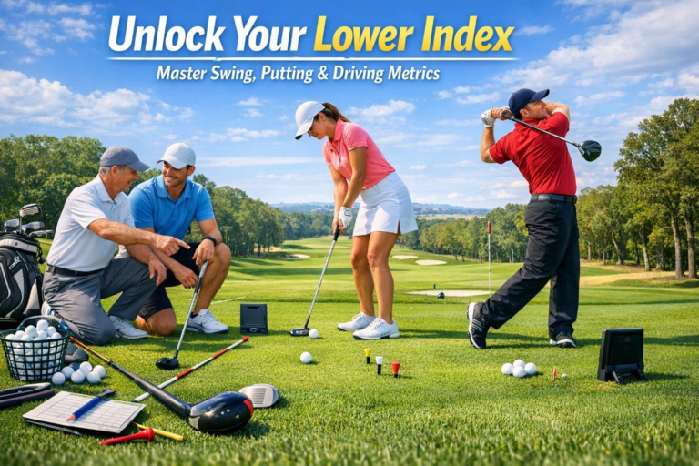 Unlock Your Lower Index: Master Swing, Putting & Driving Metrics