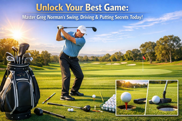 Unlock Your Best Game: Master Greg Norman’s Swing, Driving & Putting Secrets Today!