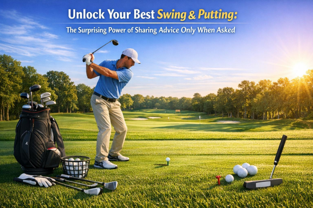 Unlock Your Best Swing & Putting: The Surprising Power of Sharing Advice Only When Asked Unlock Your Best Swing & Putting: The Surprising Power of Sharing Advice Only When Asked
