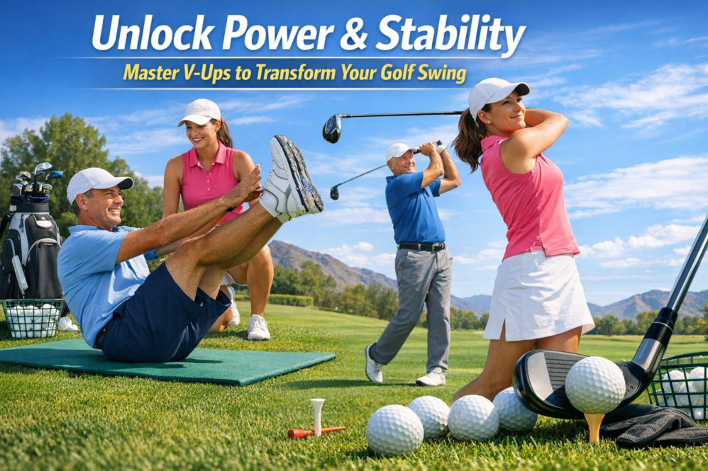 Unlock Power & Stability: Master V-Ups to Transform Your Golf Swing Unlock Power & Stability: Master V-Ups to Transform Your Golf Swing