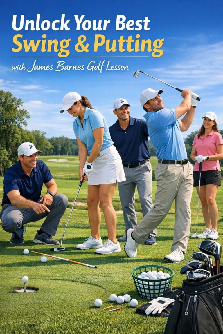 Unlock Your Best Swing & Putting with James Barnes Golf Lesson