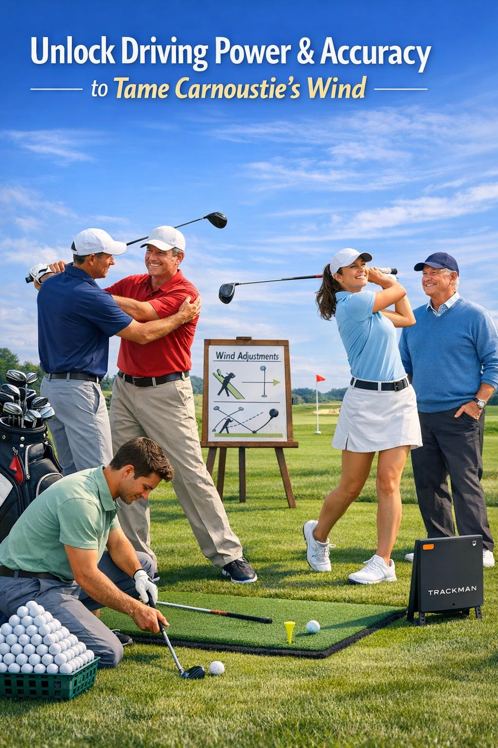 Master Your Swing & Driving: Conquer Carnoustie Golf Links Challenges Unlock Driving Power and Accuracy to Tame Carnoustie’s Wind