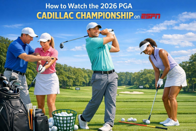 How to watch the 2026 PGA Cadillac Championship on ESPN