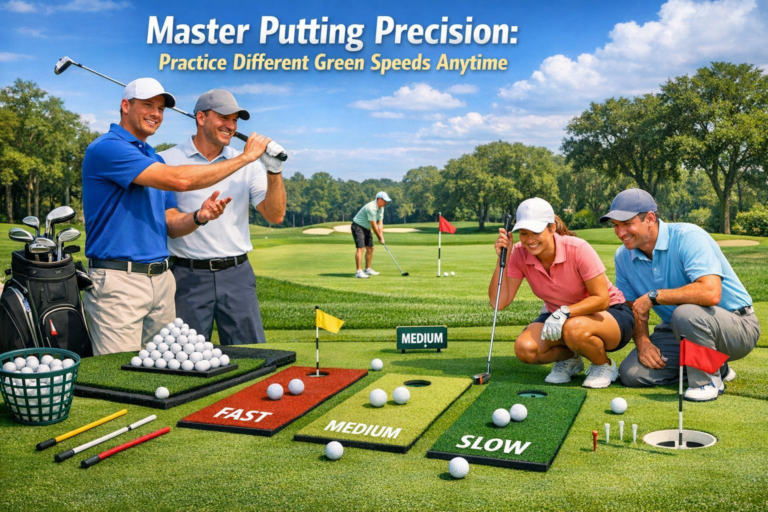 Master Putting Precision: Practice Different Green Speeds Anytime