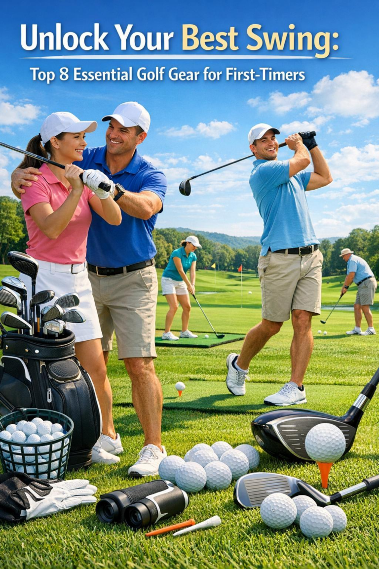 Unlock Your Best Swing: Top 8 Essential Golf Gear for First-Timers