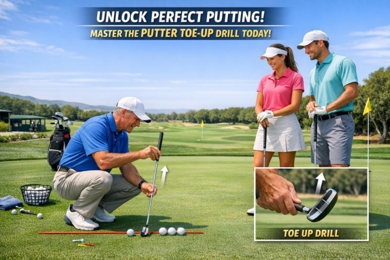 Unlock Perfect Putting: Master the Putter Toe-Up Drill Today