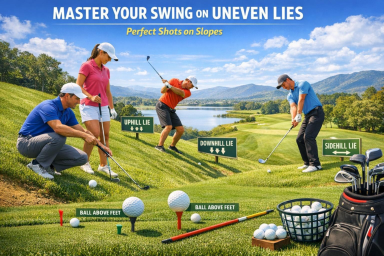 Master Your Swing on Uneven Lies: Perfect Shots on Slopes