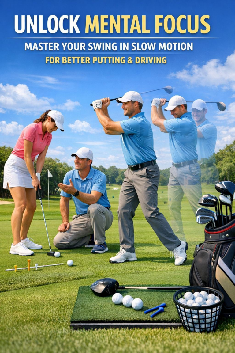 Unlock Mental Focus: Master Your Swing in Slow Motion for Better Putting & Driving