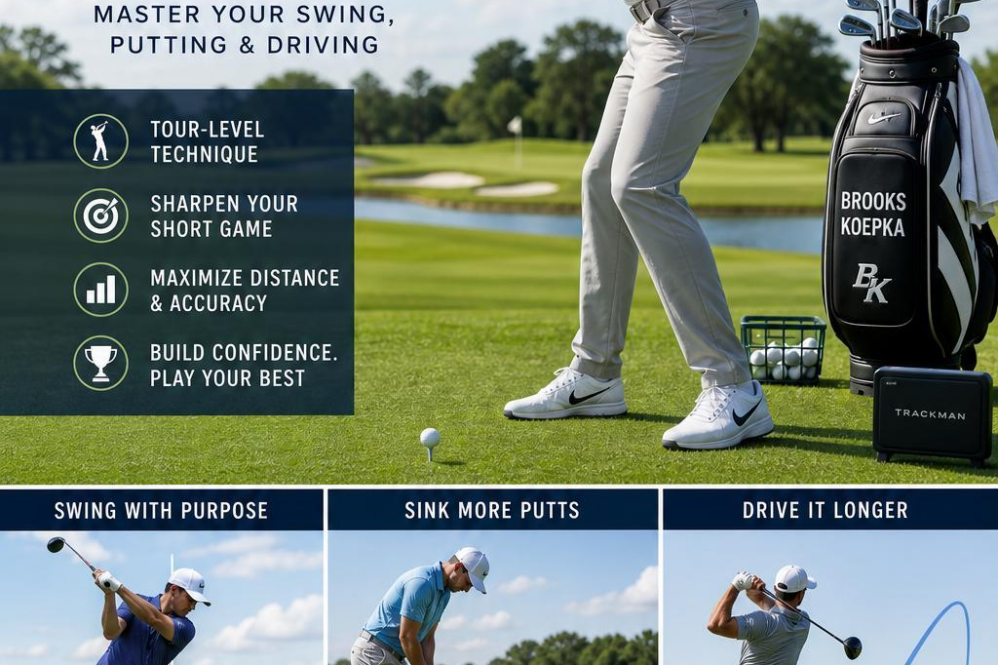 Unlock Brooks Koepkaโs Secrets: Master Your Swing, Putting & Driving Unlock Brooks Koepkaโs Secrets: Master Your Swing, Putting & Driving