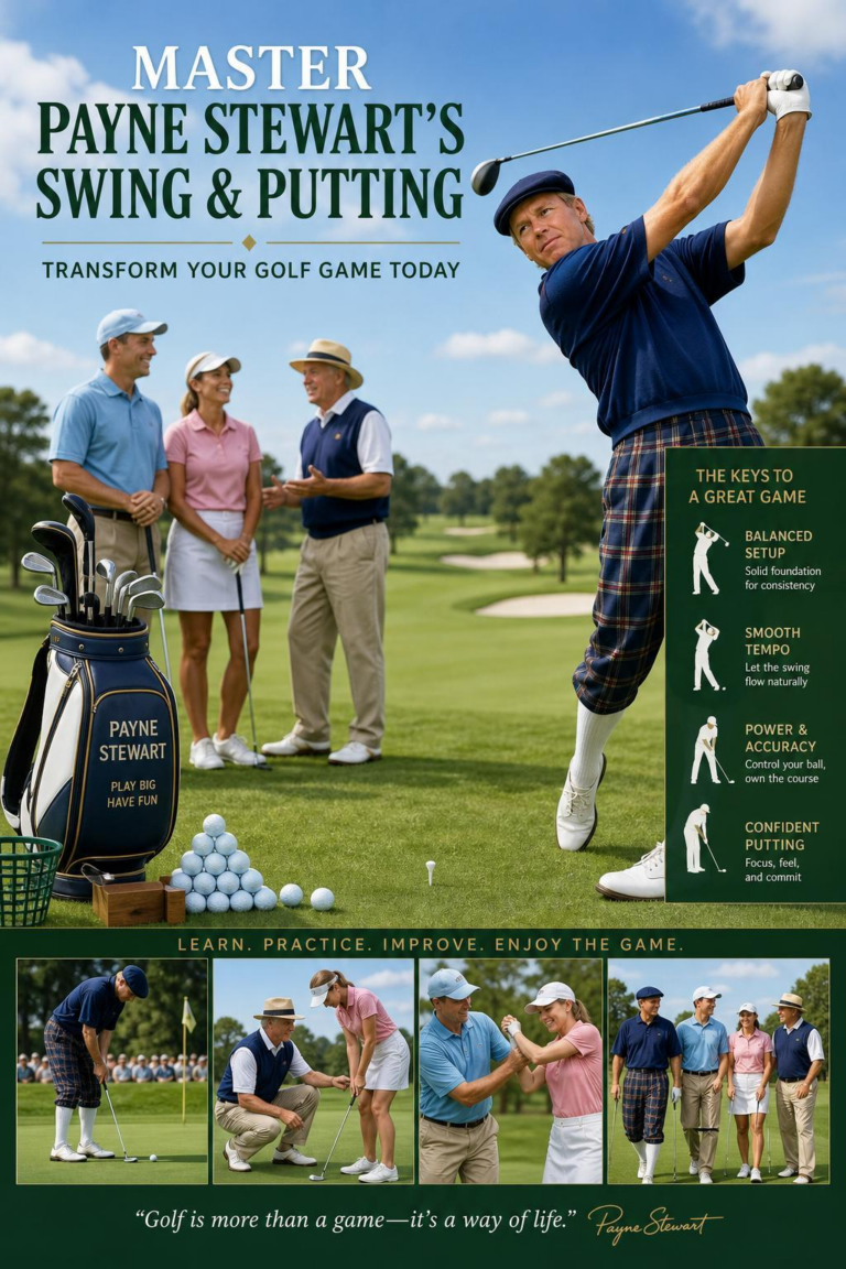 Master Payne Stewart’s Swing & Putting: Transform Your Golf Game Today