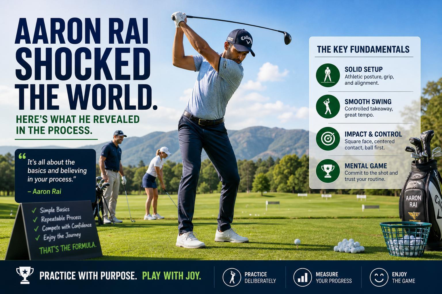 Aaron Rai shocked the world. Here's what he revealed in the process ...