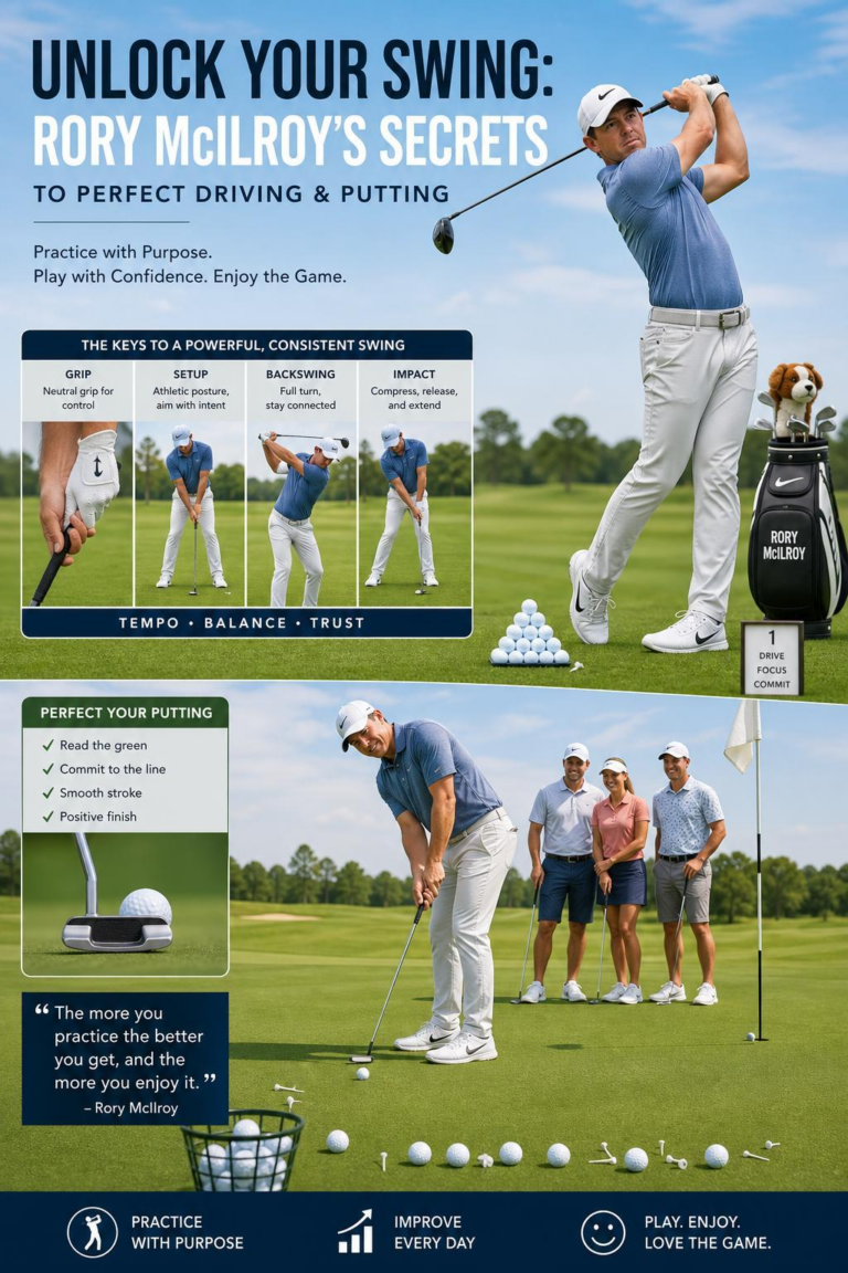 Unlock Your Swing: Rory McIlroy’s Secrets to Perfect Driving & Putting