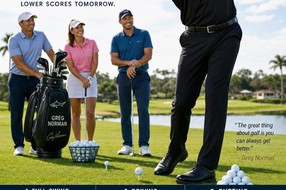 Master Greg Normanโs Swing, Driving & Putting to Transform Your Game Master Greg Normanโs Swing, Driving & Putting to Transform Your Game