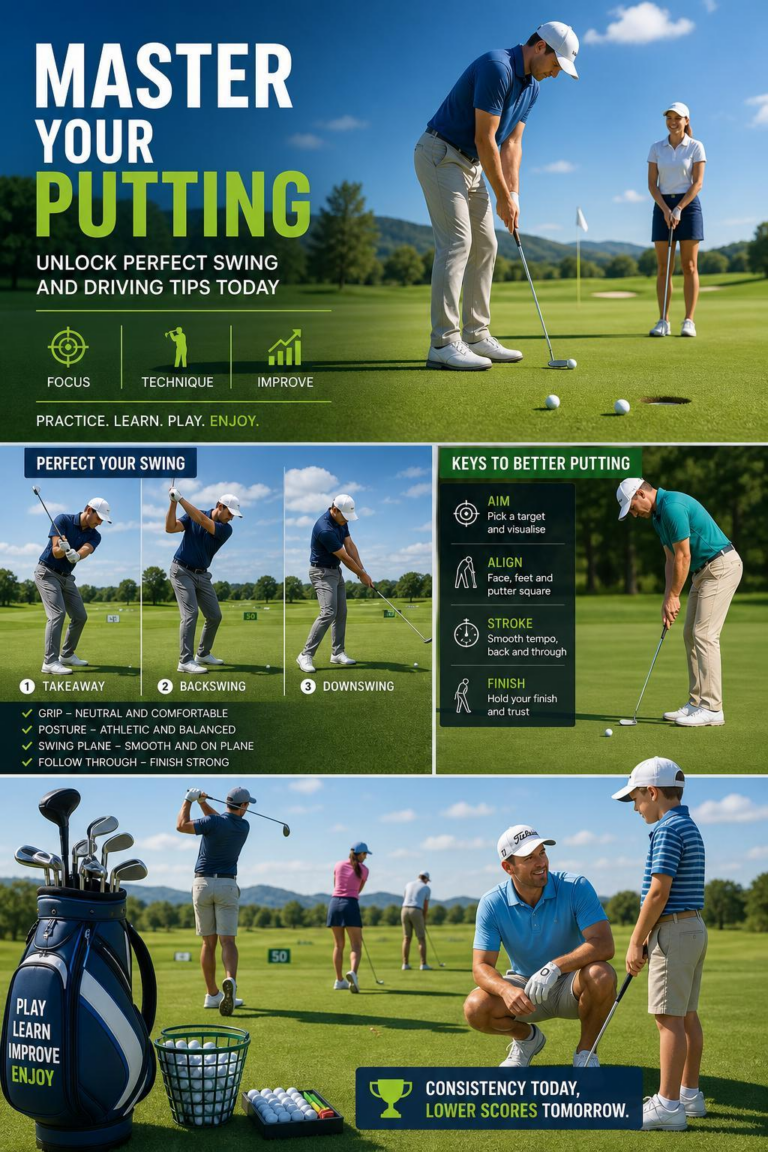 Master Your Putting: Unlock Perfect Swing and Driving Tips Today